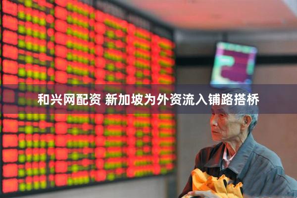 和兴网配资 新加坡为外资流入铺路搭桥